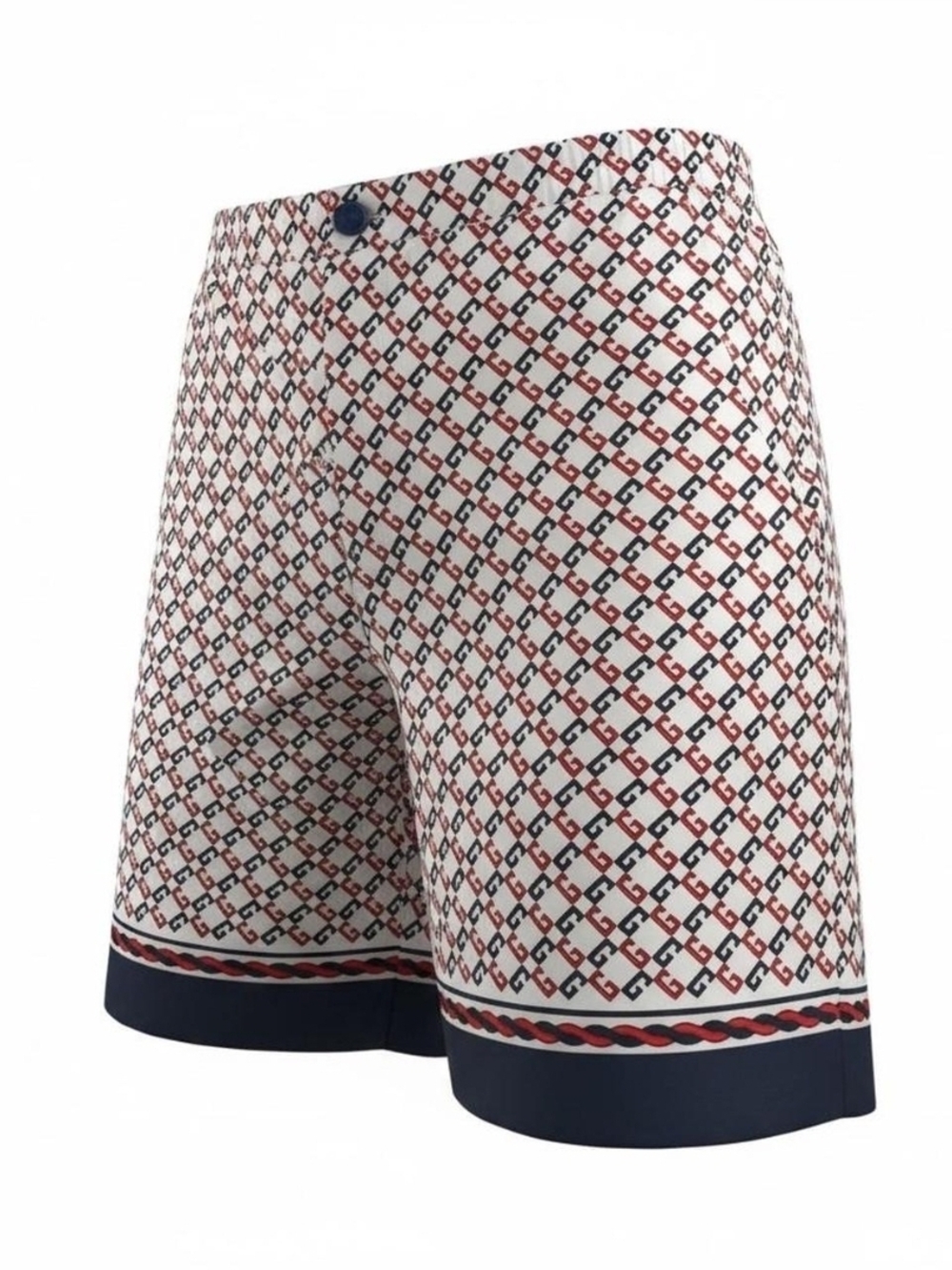 Gucci GG pattern silk shorts, L